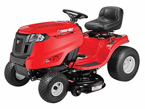 Troy-Bilt TB42 42-inch 420cc Auto Drive 7-Speed Side Discharge Riding Lawn Tractor