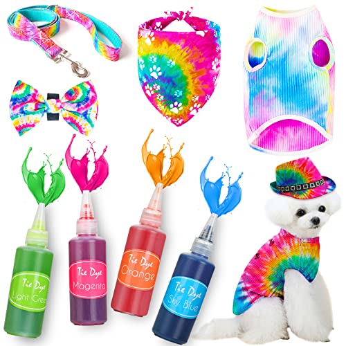 Tie Dye Kits, 26 Colors DIY Fabric Dye Kit for Kids Adults and Groups, Non-Toxic Tie Dye Set for Party, Gathering, User-Friendly, DIY Craft Dye Supplies Easter Basket Birthday Gift
