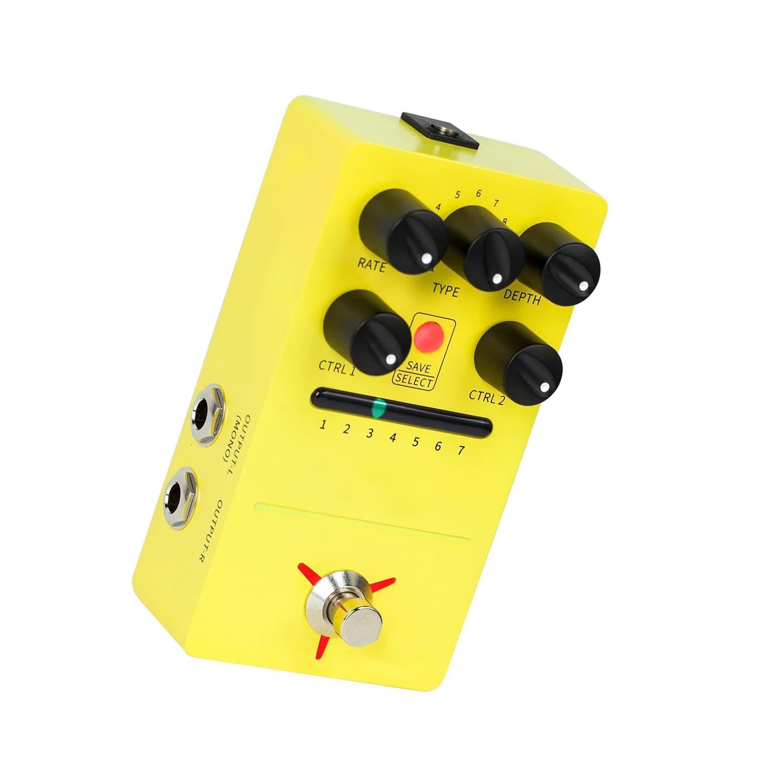 Efekty Do Gitary Elektrycznej Cyfrowy Efekt Gitarowy Z Pedałem Modulacyjnym I 7 Zaprogramowanymi Gniazdami(3/4)