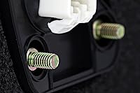 Vista 6 de Para Honda Civic Coupé 1996 1997 1998 1999 2000 Power Textured Black Side Door View Mirror Driver Left