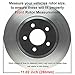 Detroit Axle - Brake Kit for Volkswagen Beetle Golf City Jetta Replacement Drilled & Slotted Disc Brake Rotors Ceramic Brakes Pads : 11.02