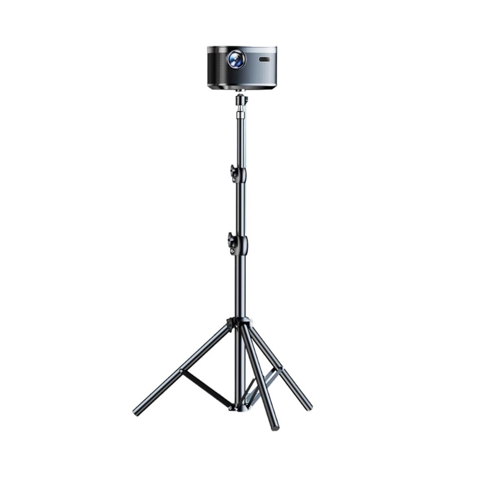 Trípode portátil de proyector regulable con soporte de suelo 70-210cm