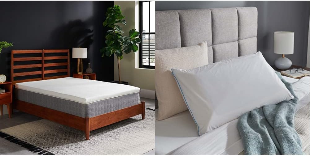 TempurPedic TEMPURAdapt + Cooling 3Inch King Mattress Topper and TEMPURCloud