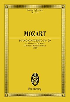モーツァルト: ピアノ協奏曲 K 466 & K 488 Amazon.com: Mozart: Piano Concertos No.20 in D Minor, K.466