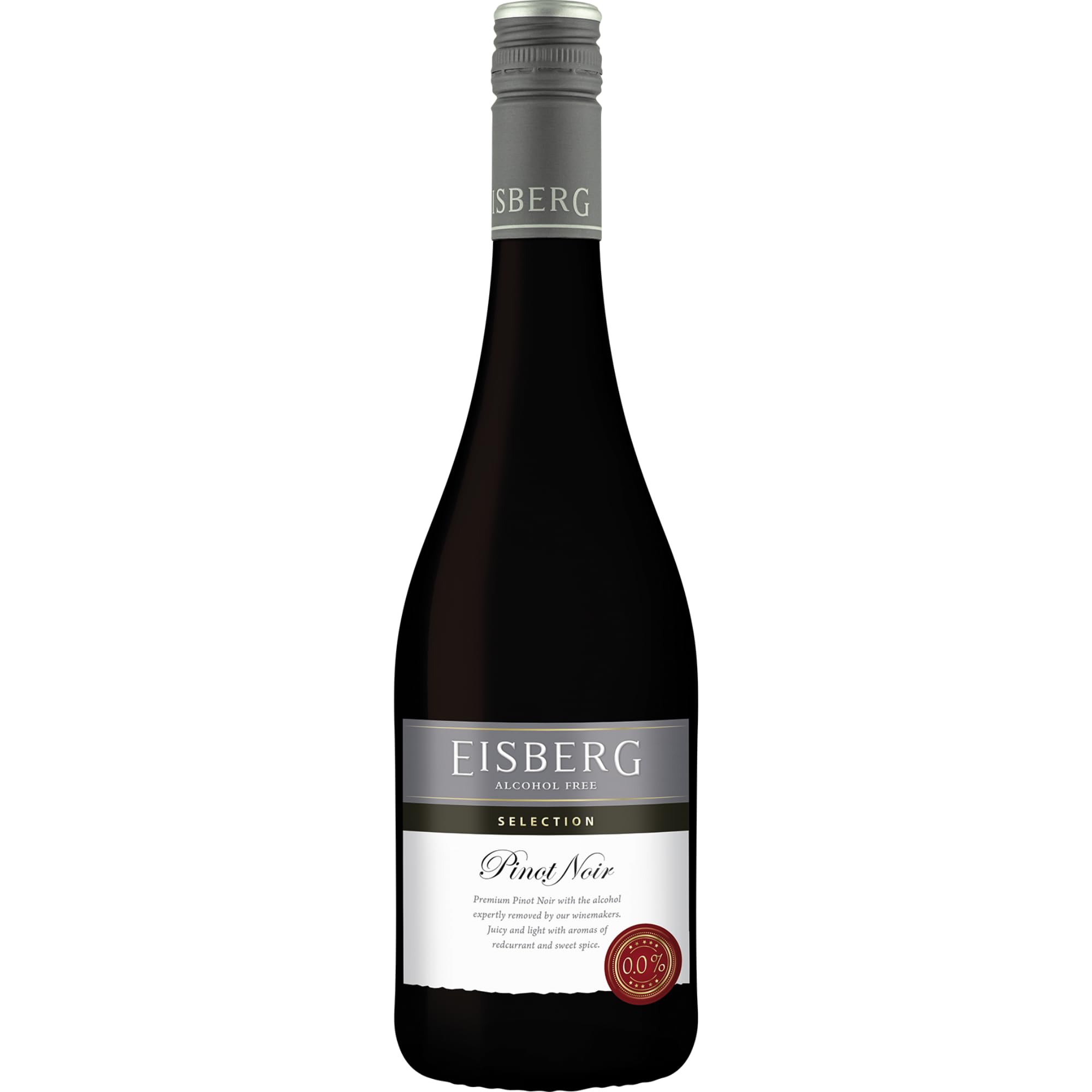Eisberg Selection Pinot Noir Alcohol Free Wine 6x75cl, 0.0% ABV