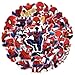 50pcs Spiderman Stickers for Water Bottle, Cool SuperHero Movie Waterproof Vinyl Decal for Kids Teen Adult Laptop Skateboard Phone Travel Case Bike Guitar Computer