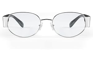 Retro Oval Blue Light Filtering Glasses for Women