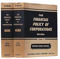 The Financial Policy of Corporations - Fifth Edition B0006ATFAA Book Cover