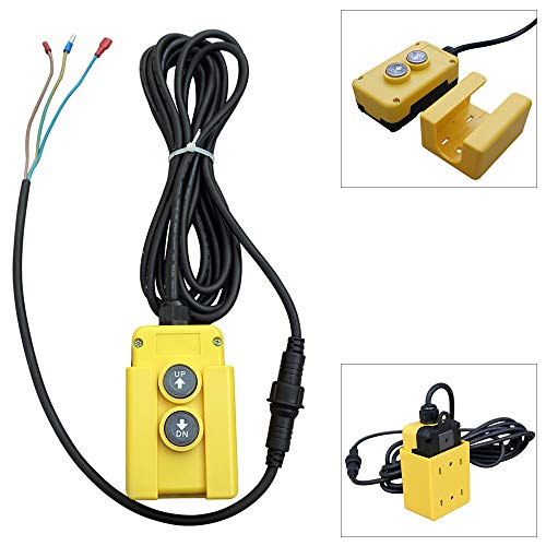 3 Wire Dump Trailer Remote Control Switch for Single-Acting Hydraulic Pumps 12V