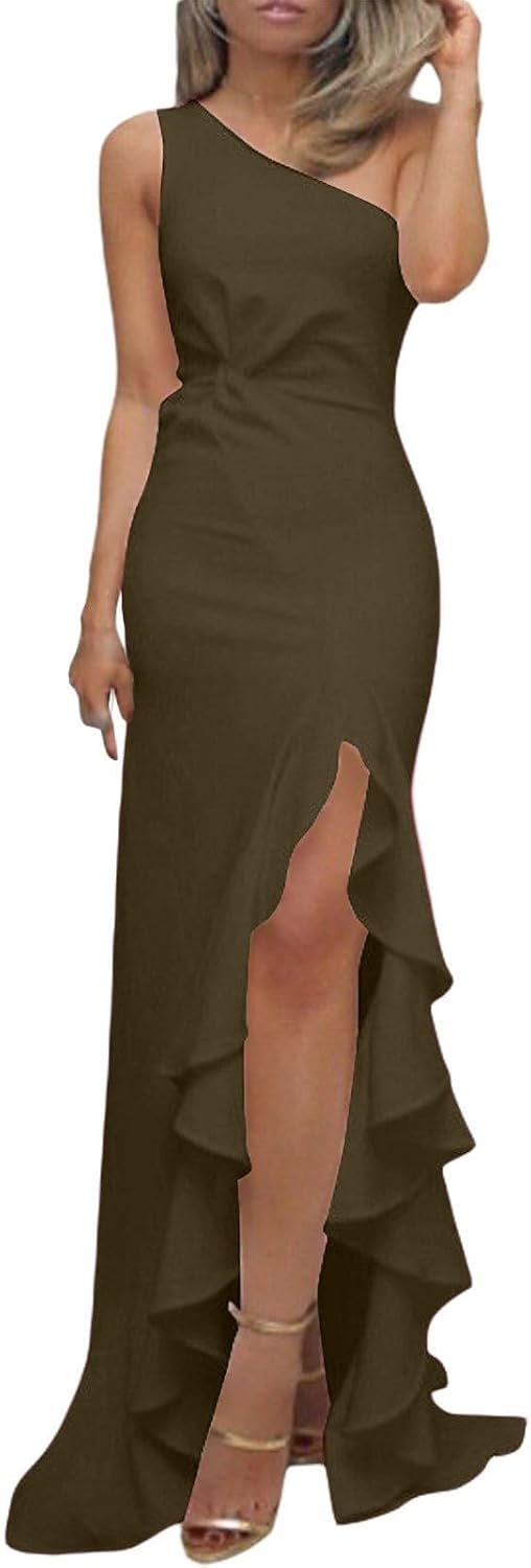 Vestito da sera o da cerimonia Abito lungo elegante per matrimonio e festa nero Vestito da sera o da cerimonia Abito lungo elegante per matrimonio e festa nero