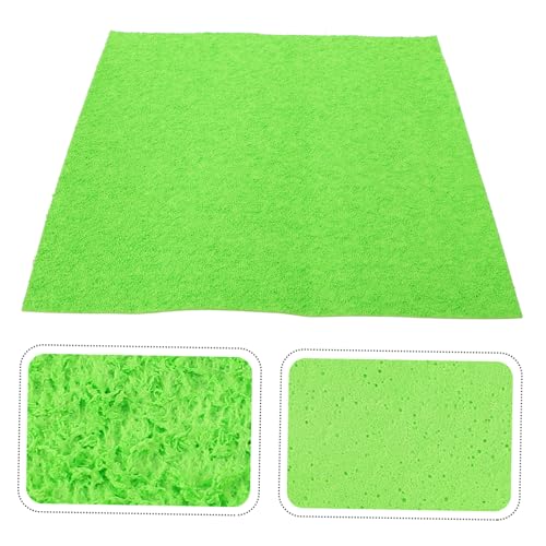 Base acolchada para peceras Totority verde 30x30 cm miniatura 6
