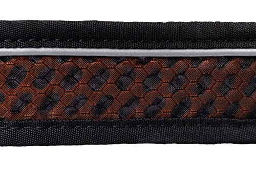 Non-stop dogwear Rock Collar 3.0 orange |157| Halsband mit Zugstopp- Das Bequeme, Größe:40