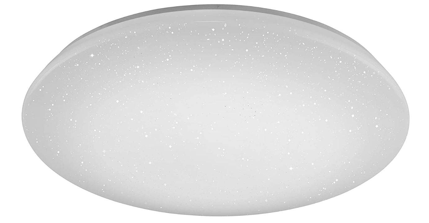 Plafonnier LED 40W Trio Nalida grand diametre blanc suspendu plafonnier salon 4650Lm