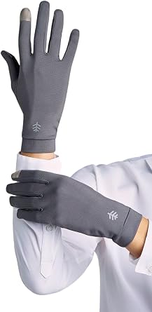 Coolibar Full Finger UV Sun Gloves - UPF 50+ Sun Protection - Gannett