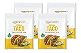 Amazon Grocery, Taco Seasoning Mix, Mild Heat, 1 Oz (Previously Happy Belly, Packaging May Vary) (Pack of 4)