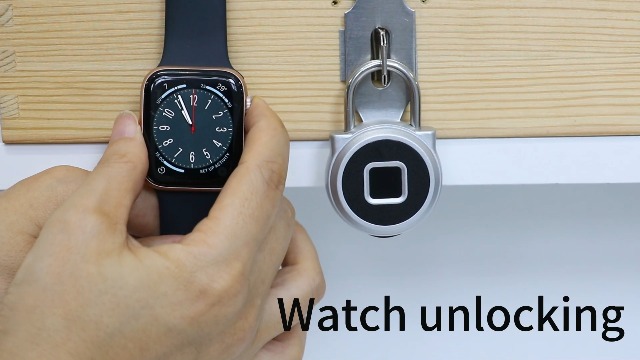 Fingerprint Lock, 2.1 Inch Long Shackle Locker Lock Digital - View #7