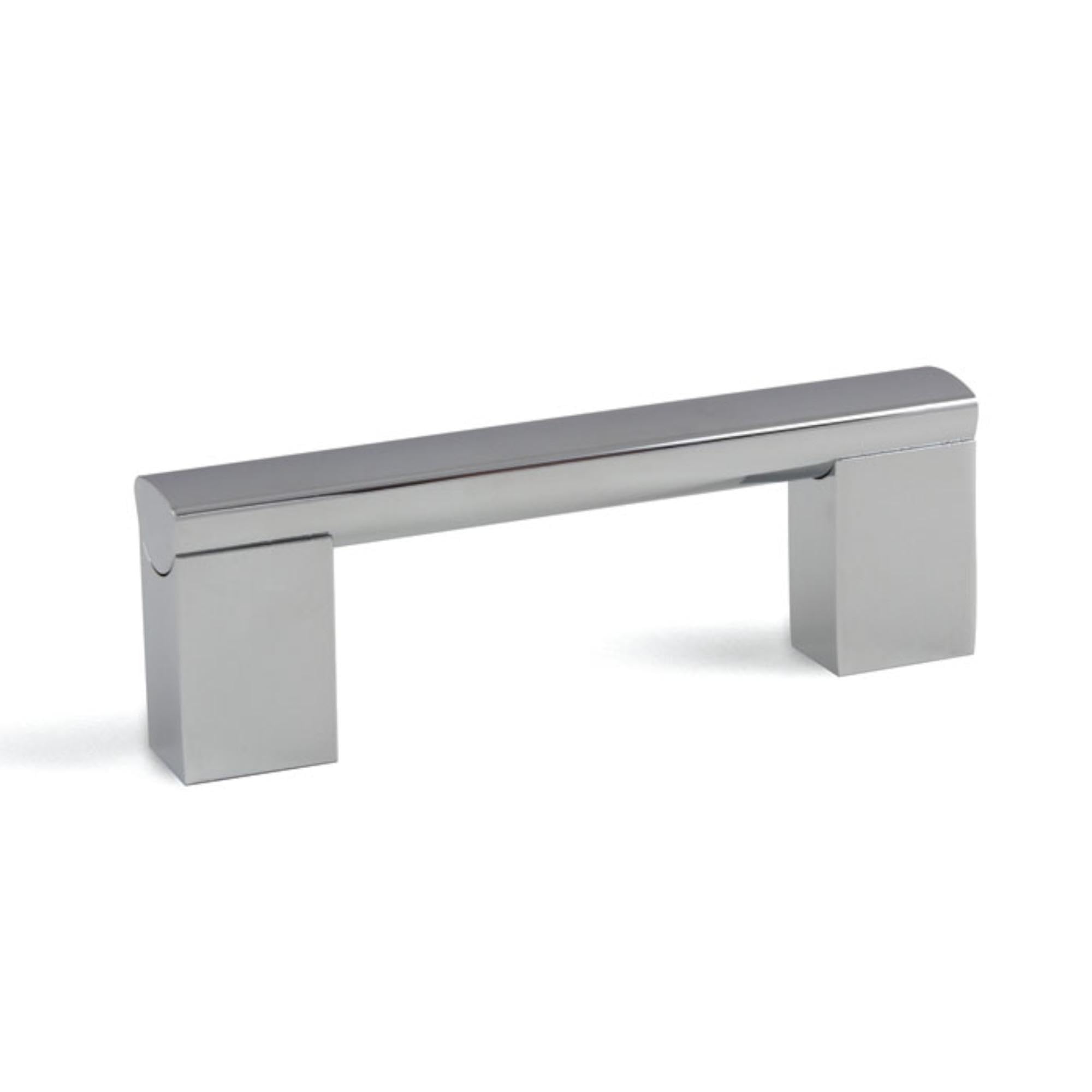 Tirador de mueble de 768 mm acabado en cromo brillante de alta resistencia