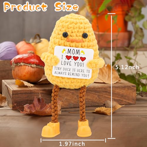 Gifts-for-Mom-Long-Legged-Cute-Support-Duck-Birthday-Mothers-Day-Christmas-for-Mom-from-Daughter-Son-Handmade-Crochet-Knitted-Positive-Cute-Duck Gifts for Mom Long Legged Cute Support Duck Birthday Mothers Day Christmas for Mom from Daughter Son Handmade Crochet Knitted Positive Cute Duck