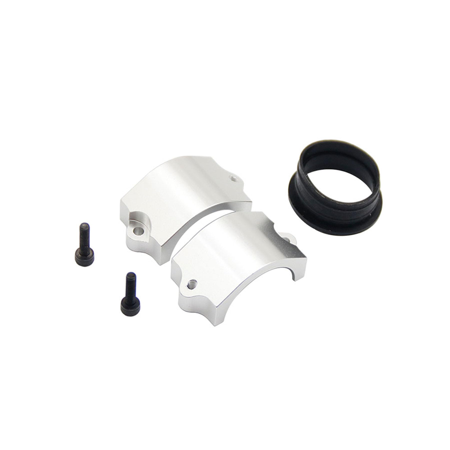 TOP1US Tube Tunlé Kit, Tuyau d'échappement en Acier allié, pour RC 1/5 échelle HPI Baja 5b SS 5T 2.0 Rovan