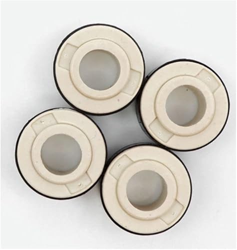 Miniatura 10 de Paquete de 8 ruedas de patinaje con luces de 2.283 x 1.260 in con rodamientos para patines cuádruples o accesorios para patinaje de doble fila o