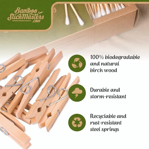 Pinces à linge en bois pour remplacer le plastique qui casse lors des travaux manuels