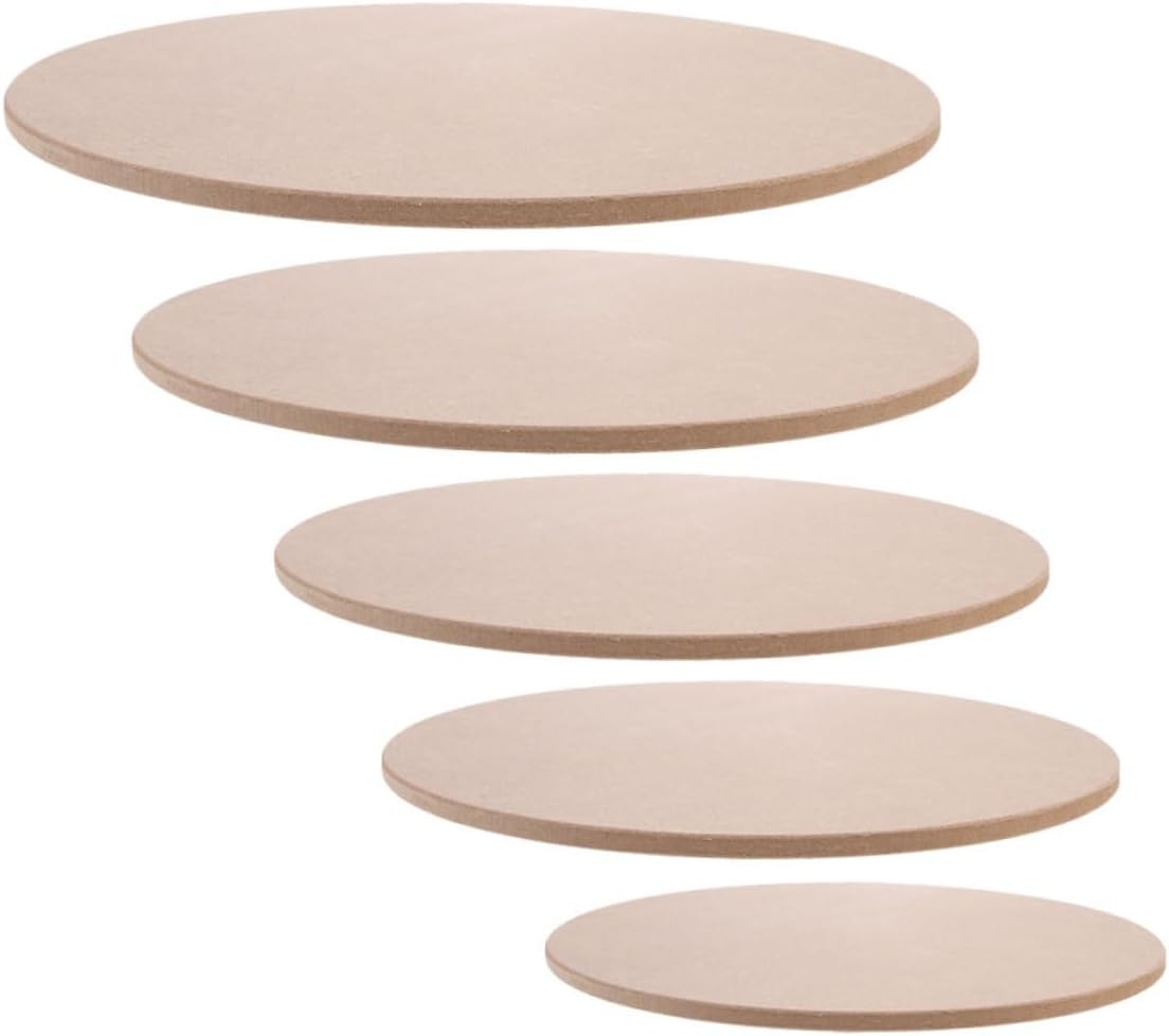 HAPINARY 5pcs Pottery Wheel Bats Clay Board Drying Plate Pottery Wheel for Beginners Mat