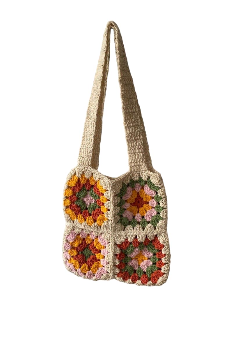 Crochet Bag, Crochet Purse,Granny Square Woman Bag, Crochet tote Bag, Retro Bag, Hippie Bag, Gift for Her, Boho Bag, Vintage Style Bag (B0D9DQTW1S) Amazon Price History, Amazon Price Tracker