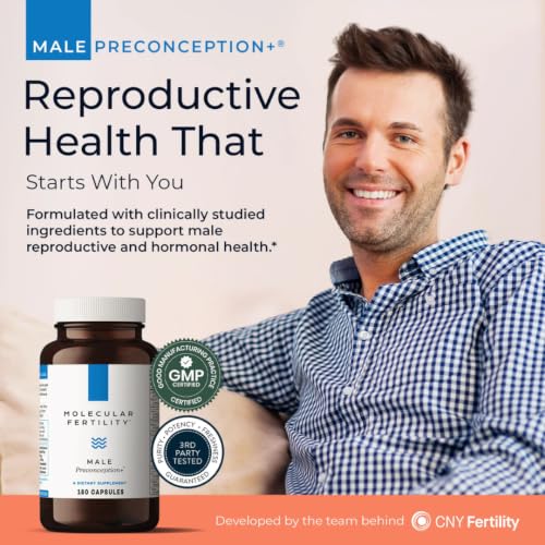 Molecular Fertility Male Preconception+ Supplement