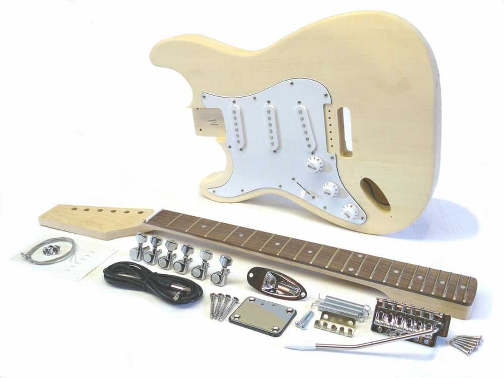 E-Gitarren-Bausatz/Guitar DIY Kit "ML-Factory" Style I lefthand/linkshand