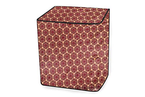 Image of Stylista Washing Machine Cover Compatible for Whirlpool 10.5 kg semi Automatic ACE 10.5 XL Balanced Pattern Multicolor