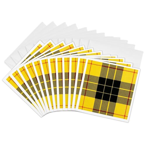Cartes de vœux kilt écossais Macleod pour célébrations et anniversaires