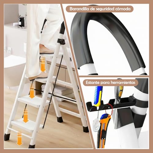 Escalera de 3 niveles 30 Imagen adicional