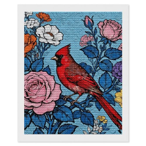 Peinture à strass oiseau maccbn 5D pour réduire le stress par les loisirs créatifs