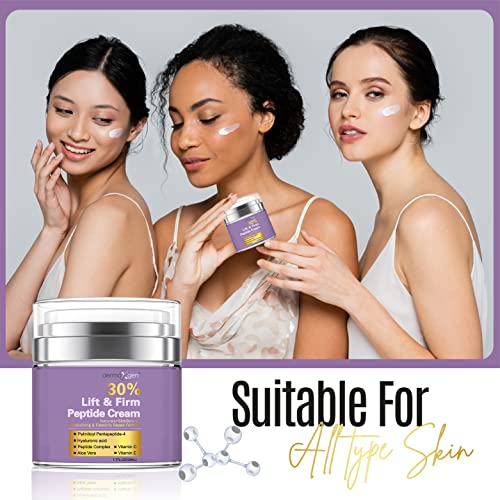 Dermaxgen - 30% Matrixyl 3000 Lift And Firm Elasticity Repair Formula- Pure Organic Powerful Triple Combination Cream/Reduce Sun Spots, 1.7 Fl Oz. (30% Cream) #TOP4