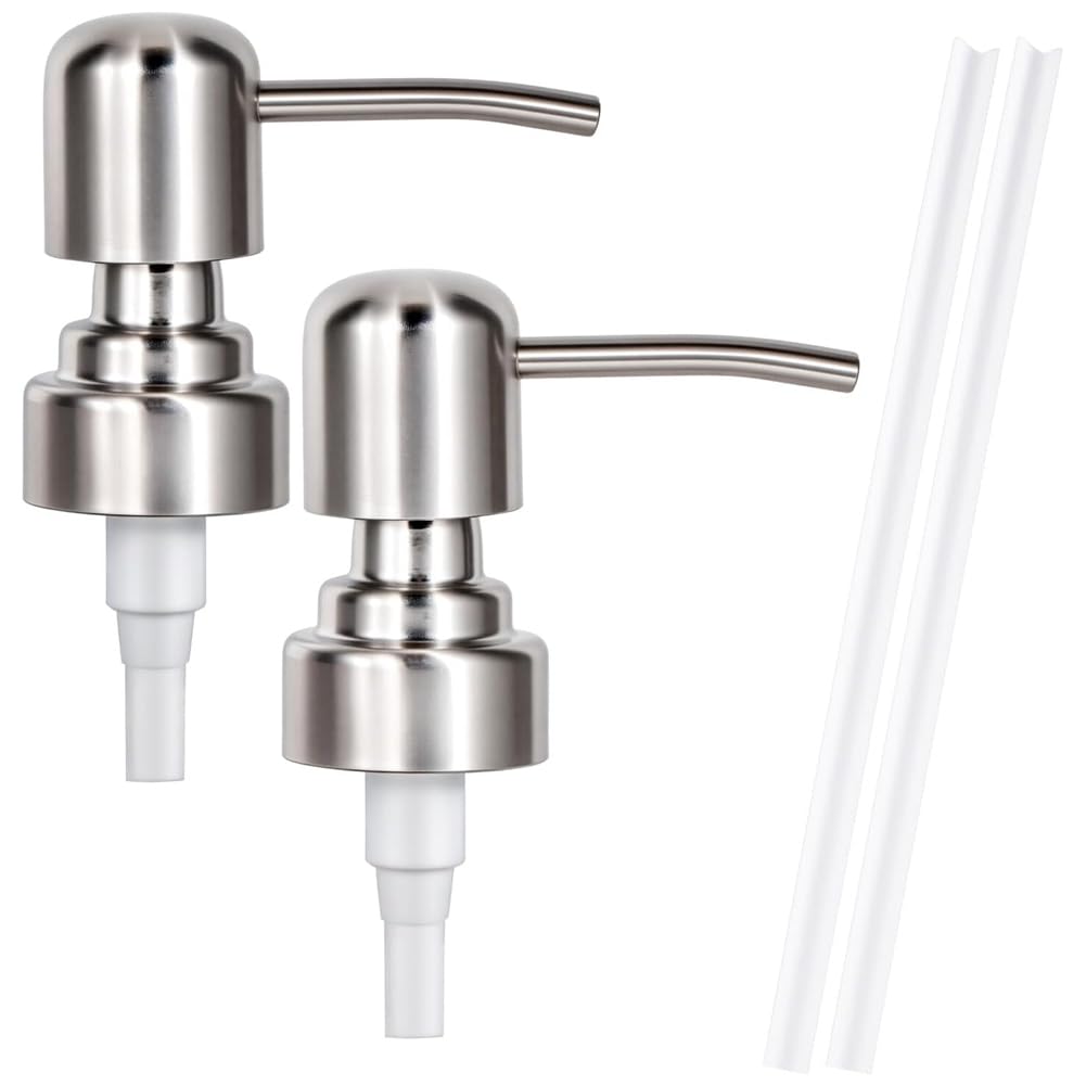 CTRLZS Soap Dispenser Pump Replacement in Standard 28mm Diameter Neck Size Fits Kitchen and Bathroom Soap Dispensers 400