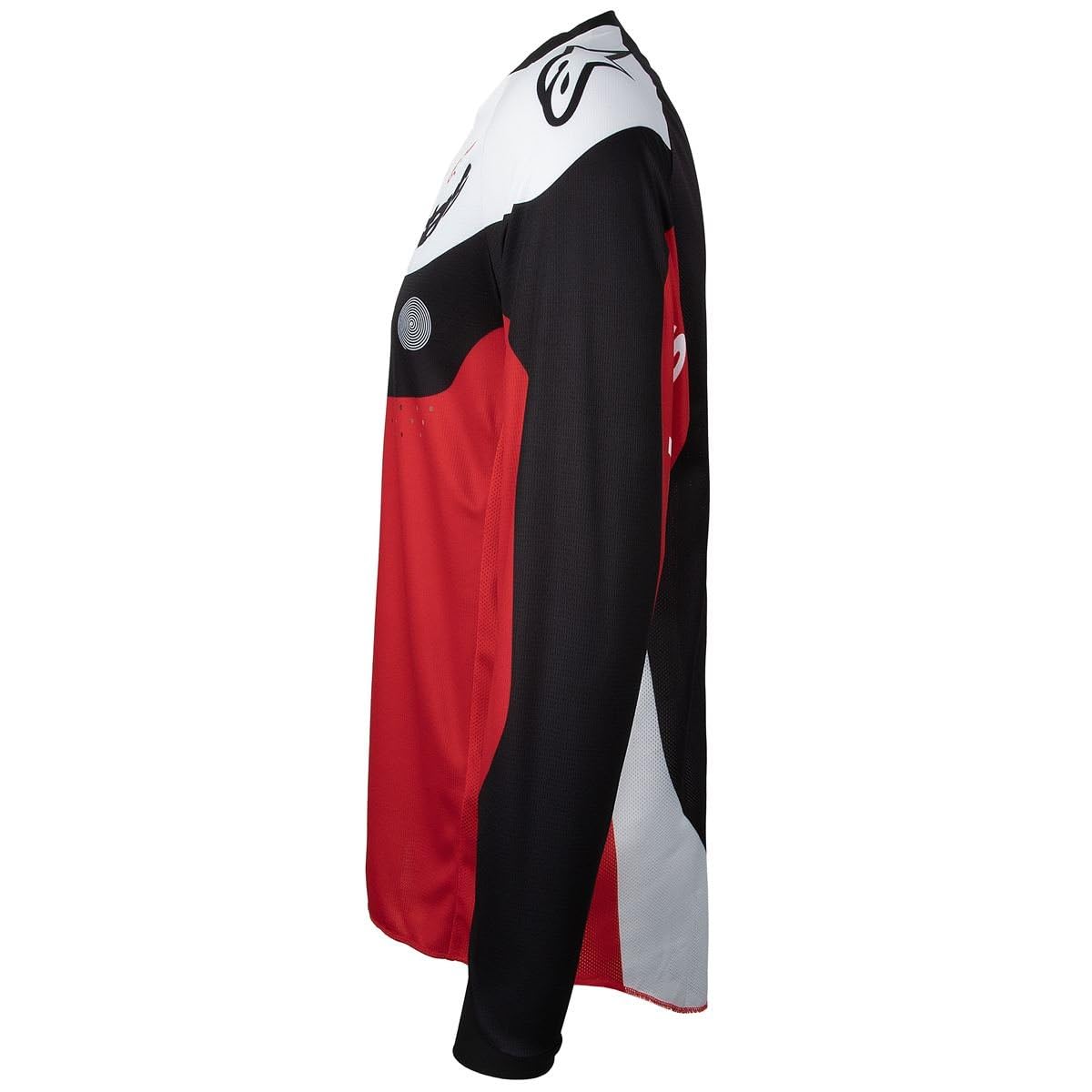 Alpinestars Pro-Dura Maglia da motocross, nero/rosso/bianco, 2XL