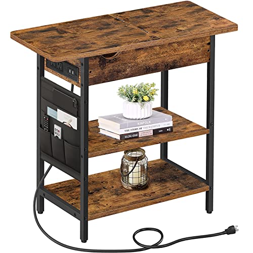 TUTOTAK-End-Table-with-Charging-Station-Side-Table-with-Storage-Flip-Top-Bedside-Table-with-USB-Ports-and-Outlets-Nightstand-for-Small-Spaces-Sofa-Table-TB01BB051