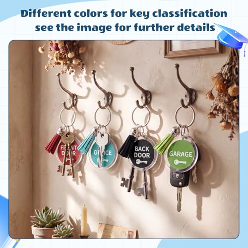 Image of Yaomiao Acrylic Photo Keychain with Tassel Clear Blank Custom Keychain Frame Holder Insert Picture Keyring Making Kit