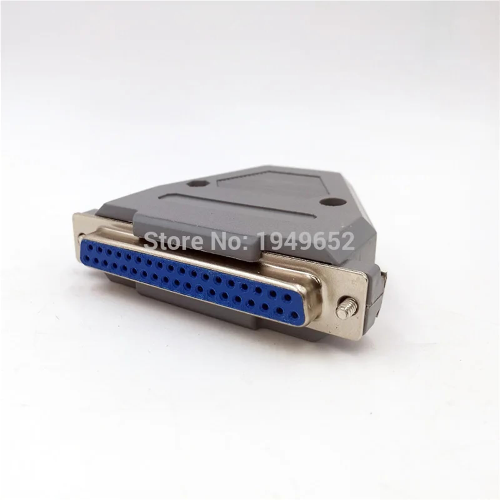 Conector D-Sub 37 pines DB37 dorado con dos filas de orificios paralelos 7