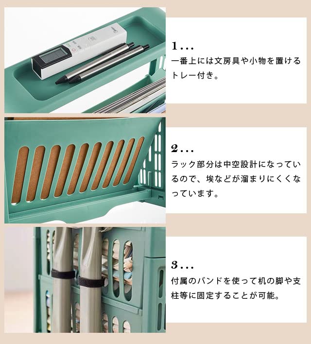 Amazon.co.jp: [スーツケースカンパニー]GPT デスク サイドラック