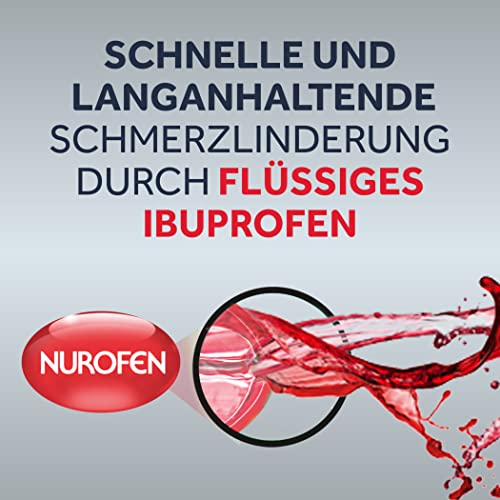 NUROFEN Weichkapseln 400 mg Ibuprofen bei Schmerzen - 2X so schnell vom Körper aufgenommen, langanhaltende - Wirkung… - Image 3
