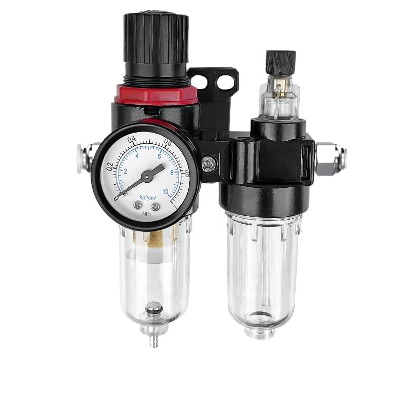 Separador de agua y aceite con reloj indicador para purificar el aire 1