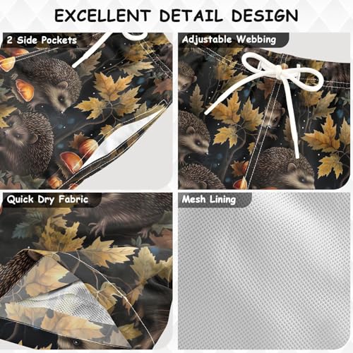 Boys Swim Trunks Cute Hedgehog Toddler Swim Shorts Little Boys Bathing Suit Swimsuit Toddler Boy Swimwear 2T 202b33473