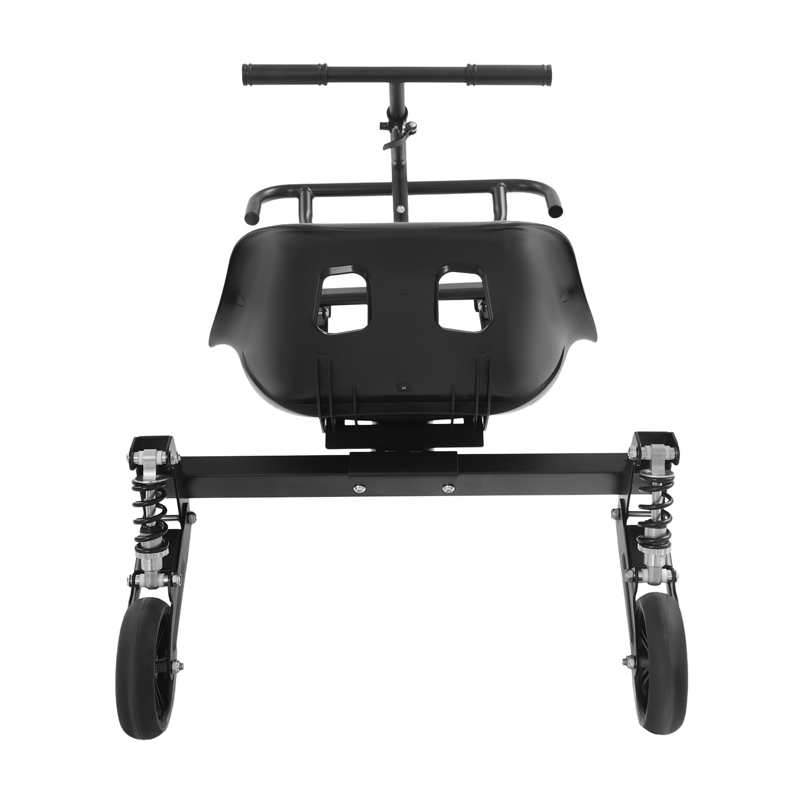 Soporte ajustable negro para scooter autoequilibrado, accesorio para asiento de scooter autoequilibrado, para el hogar, gimnasio, actividades al aire libre, 110 x 52 x 60 cm