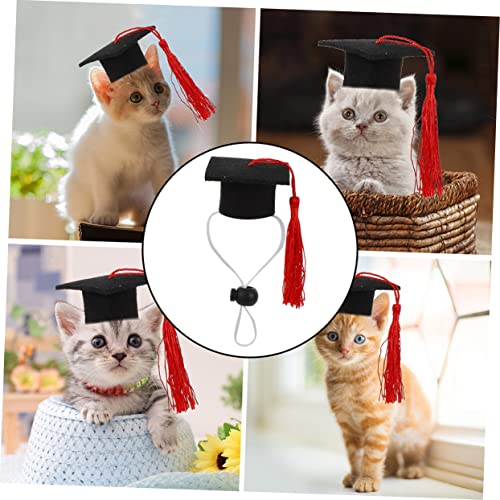 Set 2 Gorras Graduación para Mascotas Yardwe miniatura 3