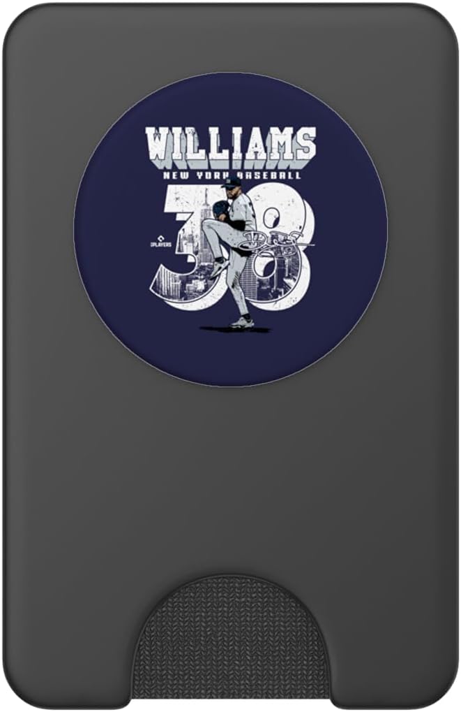 Devin Williams | New York Y MLB Baseball Player | MLBDWI201M PopSockets PopWallet for MagSafe