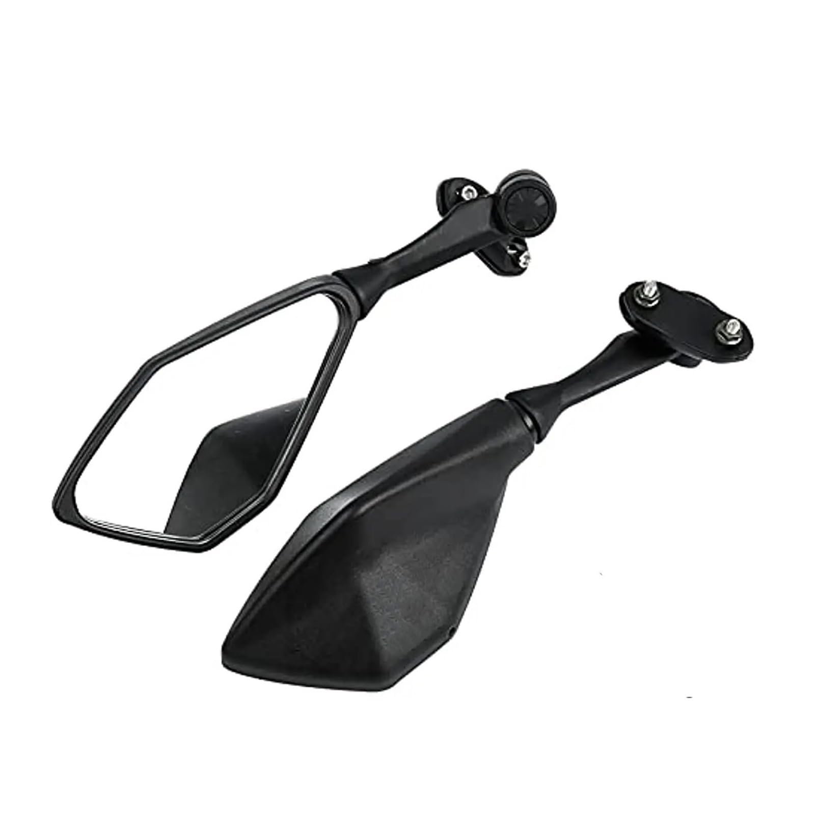 Rétroviseurs Moto pour Kawasaki Ninja 400 300R 250 650 ZX6R Noir