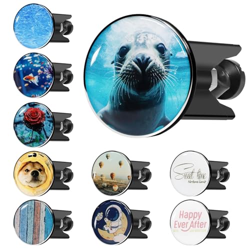 kurkip Universal Waschbeckenstöpsel 40mm Chrom Abflussstopfen – aus Messing, Einstellbare Gummi Stöpsel Waschbecken, Geeignet für Alle Waschbecken und Bidets, Rostfrei & Dicht - Schwarz, Seehund
