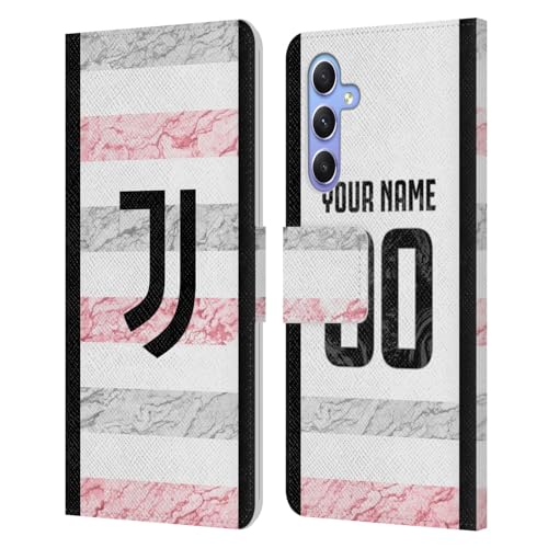 Coque en cuir à portefeuille Juventus Samsung Galaxy A34 5G personnalisable