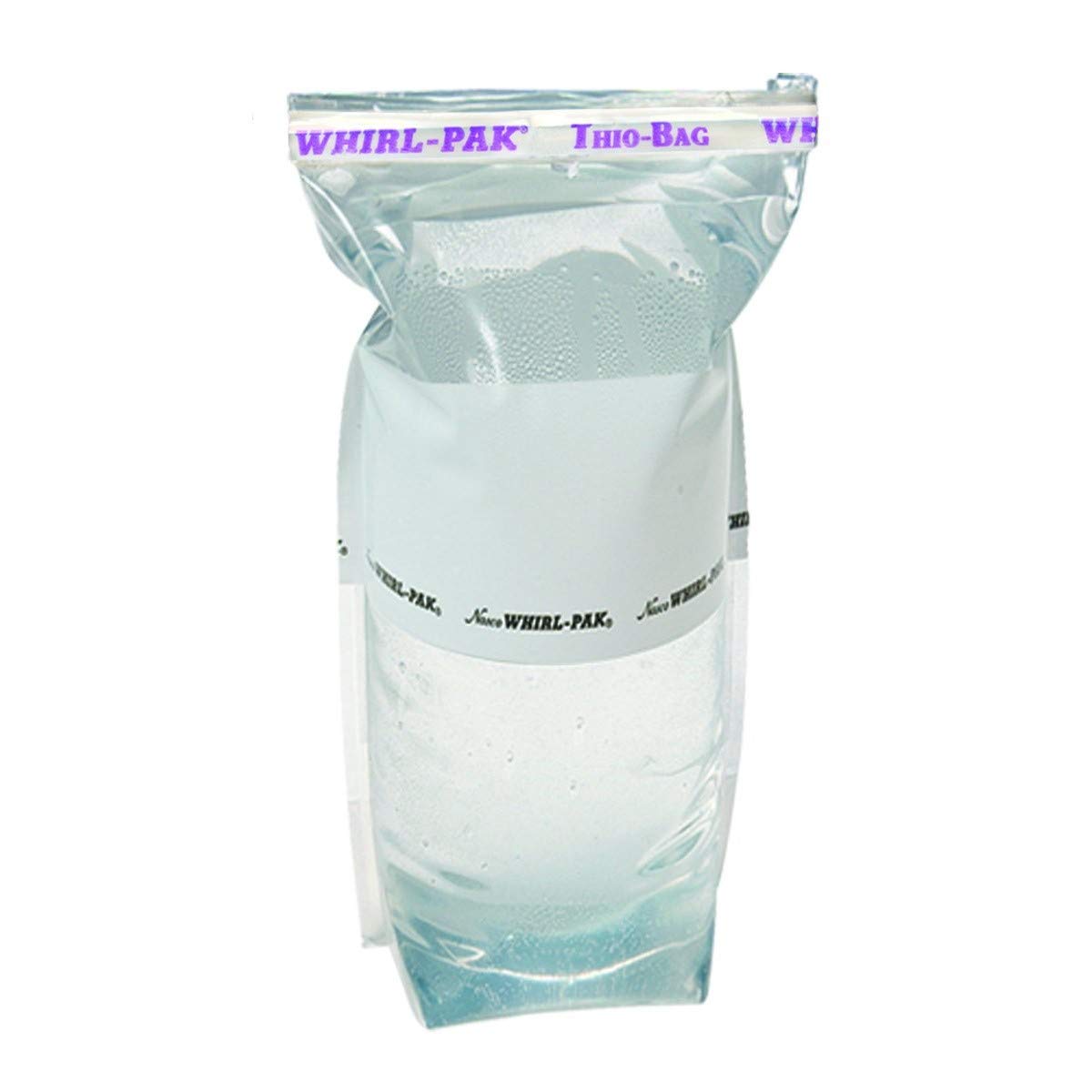 Nasco Whirl-Pak B01403WA Standard Thio Bag, 230 mm Length x 115 mm Width x 0.076 mm Thickness, 300 mL Capacity (Pack of 100)
